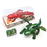 HEXBUG Remote Control Dragon, Rechargeable Robot Dragon Toys for Kids, Adjustable Robotic Dragon Figure STEM Toys for Boys & Girls Ages 8 & Up, Styles May Vary