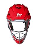 Jadekylin Baseball Catchers Helmet Matte (Red Small)