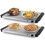 EHOMEA2Z Food Warmers for Parties 2 Pack,Buffet Servers and Warmers,Warming Trays for Buffets, Food Warmer,Chafing Dish (2xNo Tray)