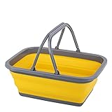 1 Pc Collapsible Sink with 2.25 Gal / 8.5L Wash Basin for Washing Dishes, Camping, Hiking and Home