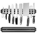 Magnetic Knife Strips(15 Inch X Set Of 2) Magnetic Knife Storage Strip, Knife Holder, Knife Rack, Knife Strip, Kitchen Utensil Holder, Tool Holder, Multipurpose Magnetic Knife Rack