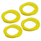 HOODELL 4 Sizes Premium Petrol Fuel Line, 4 Feet Long Hose for Poulan, Craftman, Chainsaw, String Trimmer and Blower