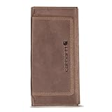 Carhartt Men's Leather Rodeo Wallet, Brown, One Size