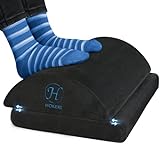 Foot Rest Under Desk with Ergonomic Height,Soft Memory Foam Foot Rest, Foot Stool Pillow for Home, Office,Car to Relieve Lumbar, Back, Knee Pain.(Adjustable)