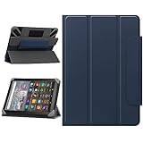 HoYiXi Universal Case for 8 inch Tablet,Protective Tablet Cover for 7 inch, Foldable Stand Folio Tablet Case for and More 7'-8' inch Tablet -Blue