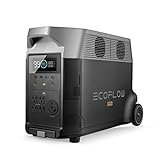 EF ECOFLOW Portable Power Station 3600Wh DELTA Pro, 2.7H to Full Charge, 5 AC Outlets, 120V Lifepo4 Home Battery Backup with Expandable Capacity, Solar Generator for Home Use, Blackout, Camping, RV