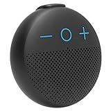 Fiodio IPX6 Waterproof Portable Speakers with HD Sound Subwoofer, Built in Mic, Outdoor Compact Wireless Shower Travel Speaker for Sports, Pool, Beach, Hiking and Camping, Black