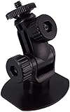 iSaddle CH114 1/4'-20 Thread Car Camera Mount Holder with 3M Double-Sided Adhesive Base - Universal Car Dash Cam Tripod Permanent Windshield/Dashboard Holder Fits Sony/Ricoh/HP/GoPro/Oculus