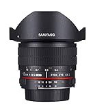 Samyang SYHD8M-C 8mm f/3.5 HD Lens with Removable Hood for Canon
