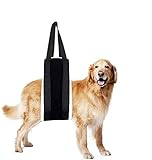 HNYG 30-120 lbs Large Dog Sling for Rear Legs Helps Elderly Dogs with Reduced Mobility, Dog Support K9 Dog Lift Harness, Dog Lifter for Arthritis ACL Rehabilitation Rehab, 7' x 51'