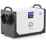 ANDTE 145 Pint Crawl Space Dehumidifier for Basement,Energy Star Commercial Dehumidifiers with Drain Hose, Industrial Dehumidifier,Large Room,Remote Control, Whole House, 5 Years Warranty.