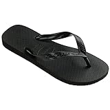 Havaianas Men's Top Flip Flop Sandal, Black, 8