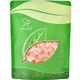 Soeos Himalayan Pink Salt, Coarse Grain, 16 oz, Non-GMO Himalayan Pink Salt, Kosher Salt, Sea Salt for Grinder Refill