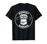 Monkey Garage: Gas Station Screwed Up Ape Head T-Shirt