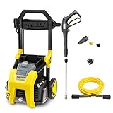 Kärcher K1900PS Max 2375 PSI Electric Pressure Washer with 3 Spray Nozzles - Great for cleaning Cars, Siding, Driveways, Fencing and more - 1.2 GPM