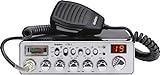 Uniden PC78LTX 40-Channel Trucker's CB Radio with Integrated SWR Meter, PA Function, Hi Cut, Mic/RF Gain, and Instant Channel 9,Silver