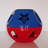 4KIDS Toy / Game Extreme Tupperware Shape O Ball Toy - Develop Coordination and Dexterity - Great Fun for Kids