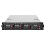 SilverStone Technology RM22-308 Silverstone 2U 8-Bay 2.5' / 3.5' HDD/SSD rackmount Storage Chassis with Mini-SAS HD SFF-8643 12 Gb/s Interface