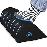 StepLively Foot Rest Memory Foam Pillow for Under Desk at Work, Anti-Fatigue Ergonomic Design Foot Support Pillow for Fatigue&Pain Relief, Ideal Christmas Gifts for Adult and Teens in Office,Home,Dorm