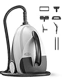 Aspiron Steam Cleaner Powerful Multipurpose Portable Heavy Duty Steamer for Carpets, Floors, Cars, Tiles, and Grout Cleaning with 70S Heat Up, 6M Power Cord Deep Continuous On-Demand Steamer for Home