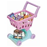 Battat- Play Circle- Shopping Cart – Toy Food – Play Kitchen For Toddlers- Pretend Play- Shopping Day Grocery Cart- 2 years + (30 Pcs)