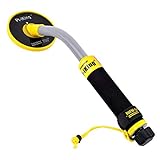 750 Underwater Metal Detector for Diving, PI Waterproof Probe Pulse Induction Technology Handheld Gold Finder with Pinpointer Vibration and LCD Detection Indicator