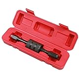 Highking Tool Slide Hammer Extractor with Thread Adaptors Diesel Injector Tool M8 M12 M14