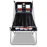 Pop-A-Shot Official Dual Shot Sport Arcade Basketball Game (Black and Blue)