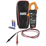 Klein Tools CL120 Digital Clamp Meter, Auto-Ranging 400 Amp AC, AC/DC Voltage, Resistance, Continuity, Non-Contact Voltage Tester Detection
