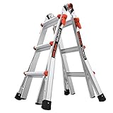 Little Giant Ladders, Velocity, M13, 13 Ft, Multi-Position Ladder, Aluminum, Type 1A, 300 lbs Weight Rating, (15413-001)