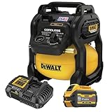 DEWALT 20V MAX* Portable Cordless Air Compressor Kit, 2.5 Gallons, 140 PSI, Brushless with Battery & Charger (DCC2520T1)
