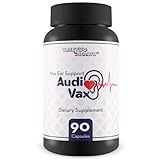 Max Ear Support Audi Vax - Ear Health Support Supplement - Promote Inner Ear & Middle Ear Health with Improved Blood Flow - Help Reduce Hearing Loss & Ear Ringing - Support Healthy Auditory Function