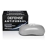 Defense Antifungal Medicated Bar Soap 2-Pack | Intensive Fungus Treatment for Athlete's Foot, Ringworm, Jock Itch and Skin Fungal Infections (Two Bars, No Case)