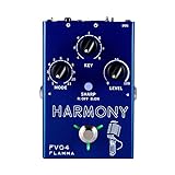 FLAMMA FV04 Vocal Harmony Pedal Vocal Effects Processor Stompbox Voice Mic Harmonizer with Reverb 12 Pitches with 11 Different Harmony Modes All-In-One for Singer and Guitarist Singing Recording