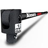 Aiourx 1/2 Inch Drive 24 in. Breaker Bar, 250 Degrees Heavy Duty Head, Ball Lock Function, Chromium-Molybdenum Steel, Striking Laser Specifications, High Temperature Quenching Rod Body, Black