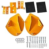 C CLINK Fits Most Pickup-Mounted snowplows Universal Heavy Duty Snow Plow Pro-Wing Blade Extenders Extensions Replacement PW22 Compatible with Meyer Western Boss Snowplow Blade Extenders