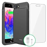BOPPS Battery Case for iPhone 8/7/6s/6/SE(2022/2020) (3rd and 2nd Gen), Powerful 6000mAh Ultra Slim iPhone Charging 360°Protection Rechargeable Extended Battery Charger Case