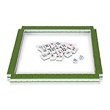 FixtureDisplays® Chinese Mahjong Set Authentic Chinese No Numeric Code 1.6' Tall Tiles Mah-Jong Include A Blanke No Carrying Box 15002-NPF