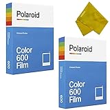 2-Pack Originals Instant Color 600 Instant Film for 600 Cameras White Frame