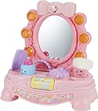 Fisher-Price Laugh & Learn Baby Toy, Magical Musical Mirror, Pretend Vanity Set with Light Sounds and Learning Songs for Infant to Toddler