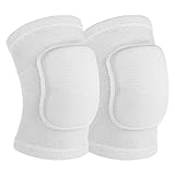 Sibba Compression Elbow Pads Arm Brace Support Fitness Arm Knee Protector Volleyball Basketball Breathable Elbow Wraps for Kids, Men and Women(White, 40-75KG)