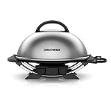 George Foreman Indoor and Outdoor 15-Serving Domed Electric Grill (Silver)