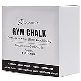 ProsourceFit Professional Grade Gym Chalk for CrossFit, Weightlifting, Gymnastics and Rock Climbing; Magnesium Carbonate; 1lb (8 Blocks)