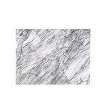 Villa Acacia Marble Cutting Board - 16 x 12 Inch Marble Slab Pastry Board for Charcuterie, Cheese, Dough, Dessert - Decorative Stone Cutting Board for Kitchen and Home﻿