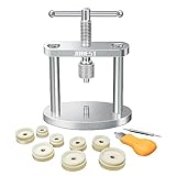 JOREST Watch Press Tool Set, Watch Back Closer for Closing the Cover, Watch Battery Replacement, Watch Opener Case Remover, Watch Repair Kit only for Round Dials 25 to 42mm, with Instruction Manual
