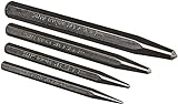 Mayhew Tools 62215 Center Punch, Black Oxide Finish, 4-Piece