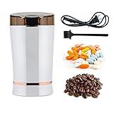 Electric Pill Crusher Grinder for Small or Large Pills, Medication to Fine Powder. Pill Crusher Pulverizer Grinder for Feeding Tube, Infant, Elders or Pets.