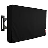 iBirdie Outdoor Waterproof and Weatherproof TV Cover for 60 to 65 inch Outside Flat Screen TV - Cover Size 58''W x 37''H x 5.5''D