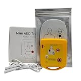 ELYSAID Mini AED Trainer Portable AED Training Kit Essentials AED Training Device in English for AED Trainee Beginner