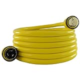 Conntek 17305-050RE: 50 Amp 125/250-Volt Marine Shore Power 4 Wire Extension Cord with Threaded Ring (50 FT)